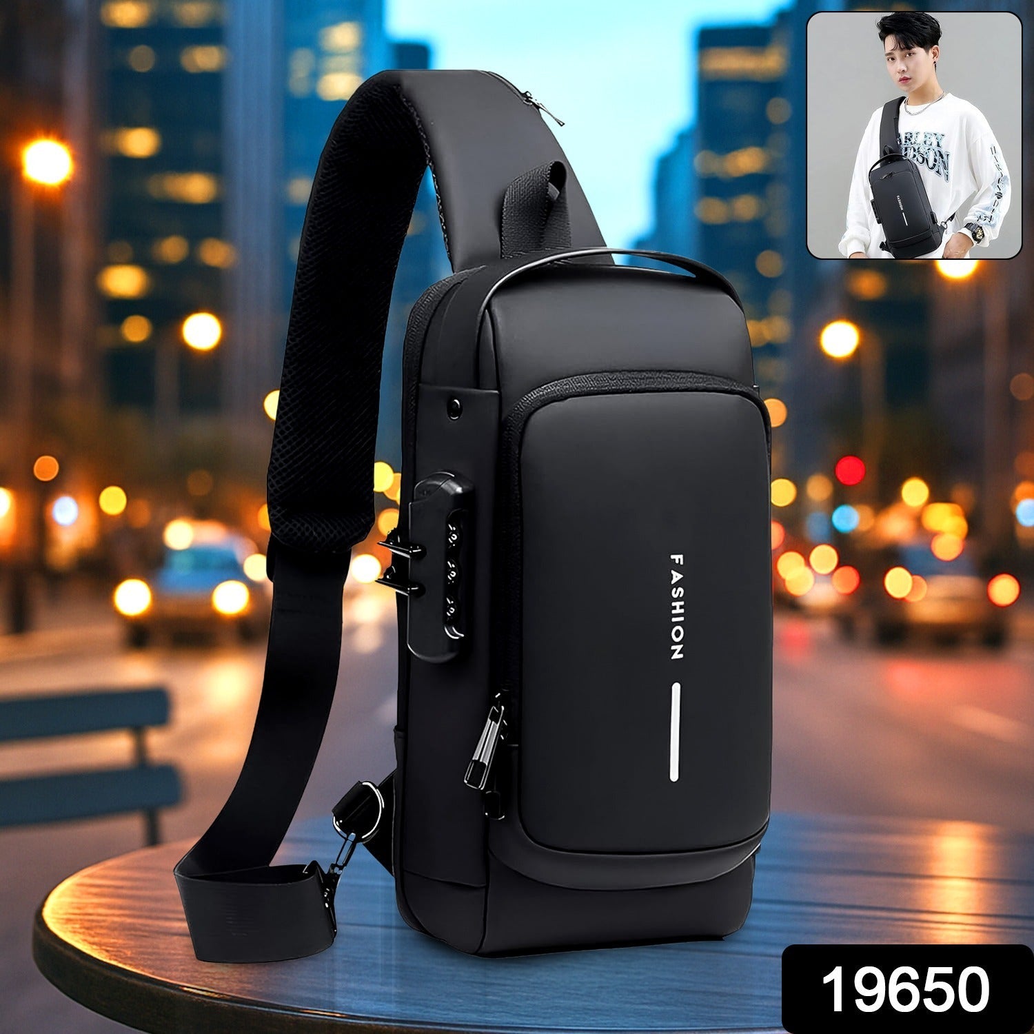 Smart Casual Anti-Theft Sling Bag Smart Casual Anti-Theft Sling Bag